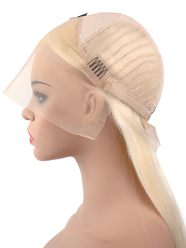 CurlyMe 613 Blonde Human Hair Wig Body Wave Lace Front Wigs Pre Plucked