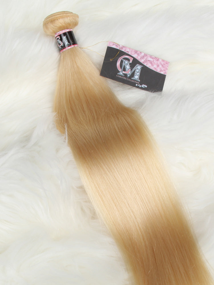 613 Blonde Color Straight Virgin Hair Bundles Deal 1/3/4Pcs