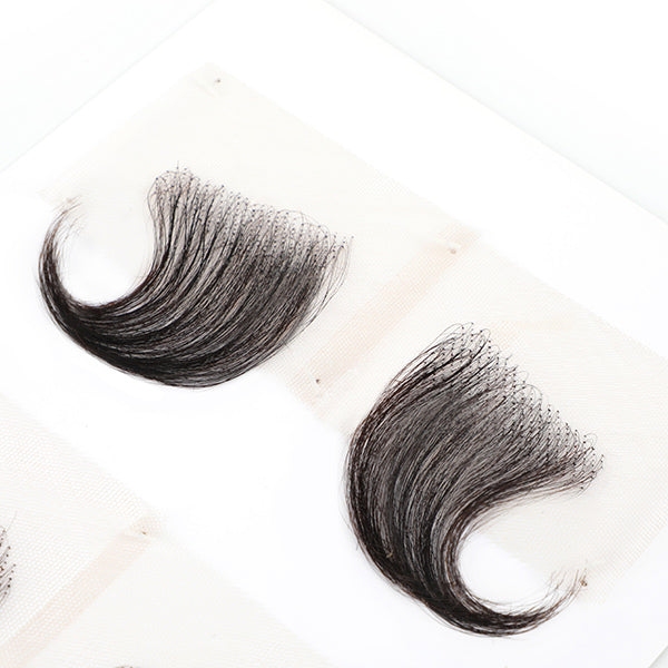 CurlyMe Natural Baby Hair 4 Pcs/Pack Edge Reusable HD Lace Stripes Human Hair
