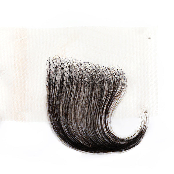 CurlyMe Natural Baby Hair 4 Pcs/Pack Edge Reusable HD Lace Stripes Human Hair