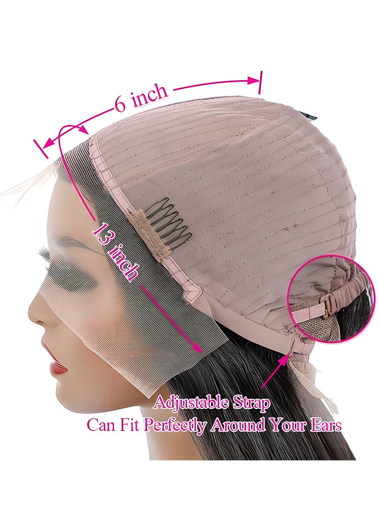 CurlyMe Kinky Curly T part Lace Front Wig with Natural Hairline