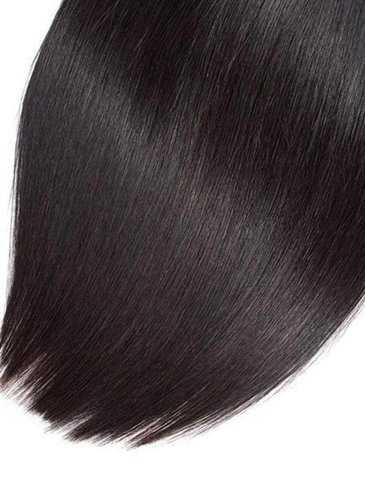 Natural Color Straight Virgin Hair Bundles 1/3/4Pcs